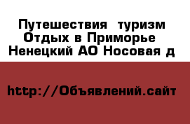 Путешествия, туризм Отдых в Приморье. Ненецкий АО,Носовая д.